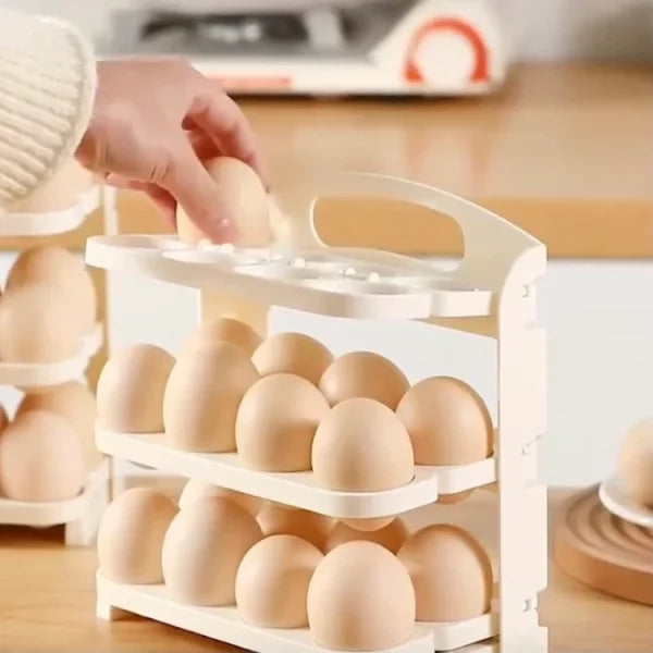 3 Layer Folding Egg Tray