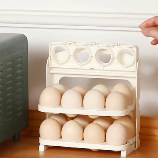 3 Layer Folding Egg Tray