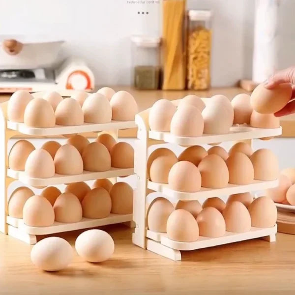 3 Layer Folding Egg Tray