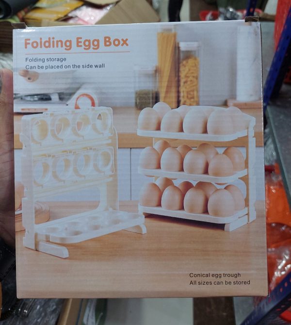 3 Layer Folding Egg Tray