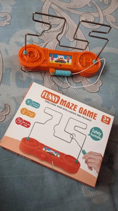 Electric Touch Funny Maze Game