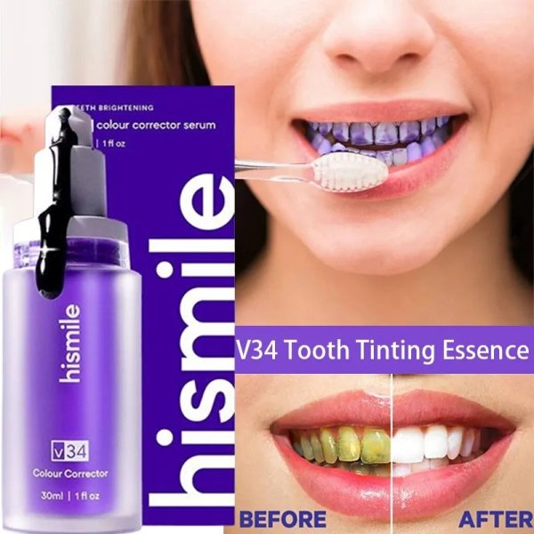 Hismile V34 Teeth Removing  Protection Purple Orthopedic Toothpaste