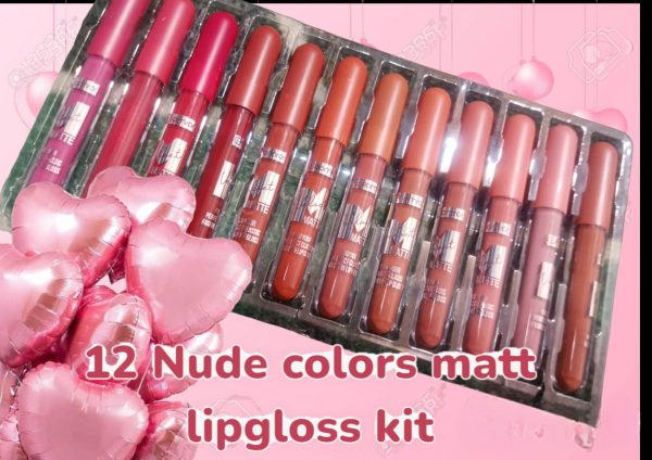 12 Shade Pack Shiny Gosh Lipgloss