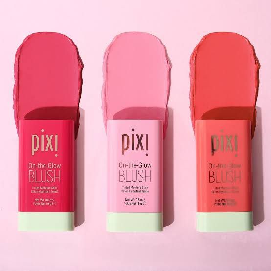 (pack Of 3 Shades) Pixi On The Glow Blush Stick