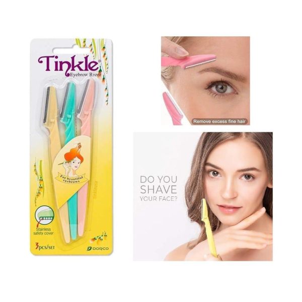 Pack Of 3 Tinkle Eyebrow Razor