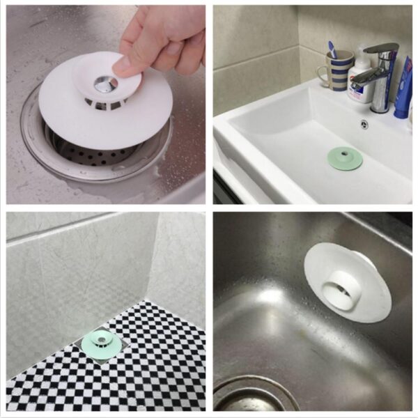 Bathroom Kitchen  Basin Water Stopper